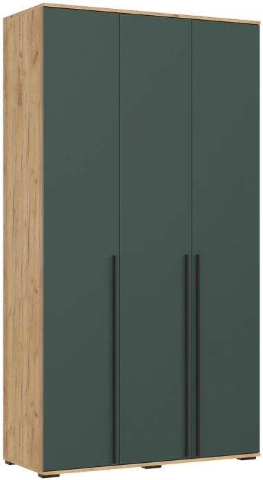 Норд Композиция Шкафов с антресолями + Терминал, Крафт золотой/Изумрудный