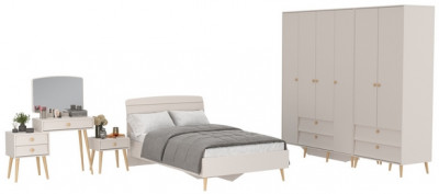 Афина Спальня 39-1200, кашемир серый