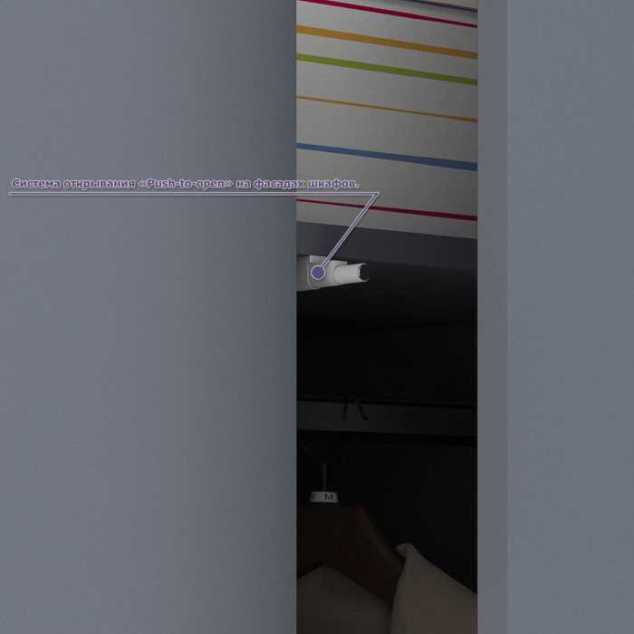 Мори компьютерный стол МС-16 левый + Шкаф МШ1600.1, графит