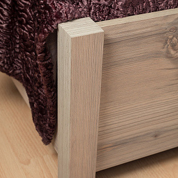 Кровать с ортопедическим основанием (металл) Натуре 308 Люкс 140х200, гаскон