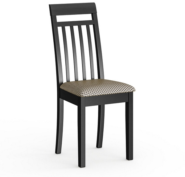 Стул Мебель--24 разборный Гольф-11, цвет венге, обивка ткань руми 812/8, ШхГхВ 40х40х100 см., от пола до верха сиденья 47 см.