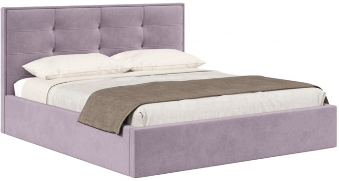 Кровать с подъёмным механизмом 1800 Римини, лаванда 108