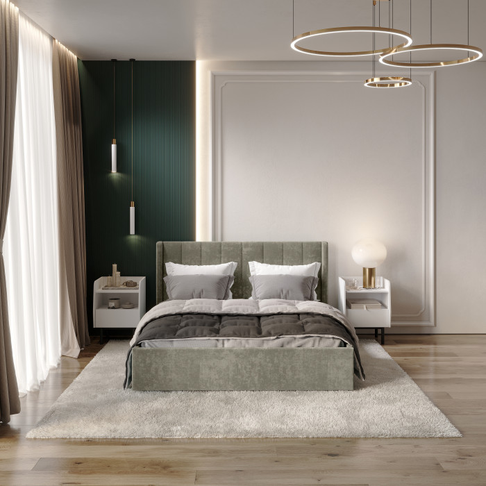 Кровать с подъемным механизмом Версаль КР-13 (1,4м), Муссон