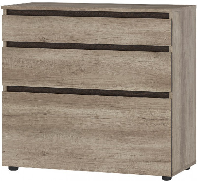 Комод КМ-01 Энигма, дуб каньон/венге