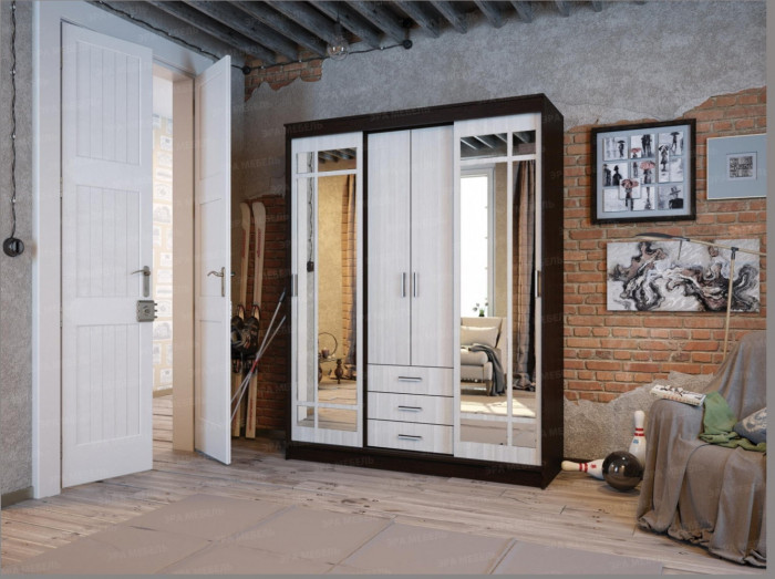 Лорд Шкаф-купе, Венге/лоредо