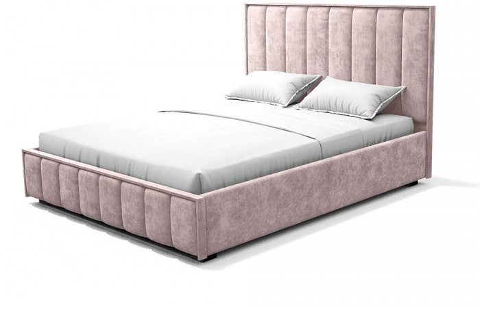 Кровать с подъемным механизмом Мирабель КР-16 (1,6м), Шарли пинк