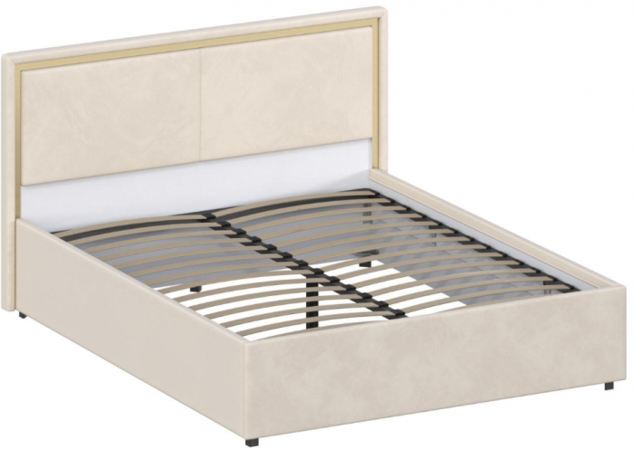 Кровать 140 с ортопед. основанием КР-431-М-14, Микровелюр-3