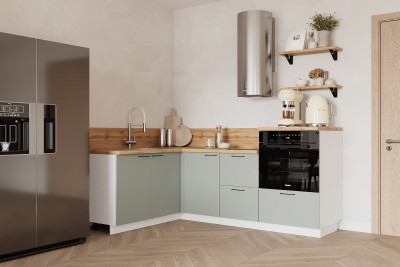 КГ Угловой 1500*2100 (без пм) Эмаль, Олива  Арника РМ в.3