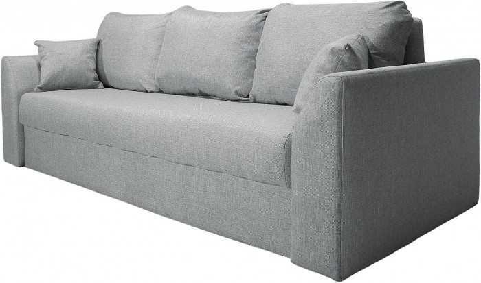 Диван-кровать Белфест 150х195, еврокнижка, рогожка, серый