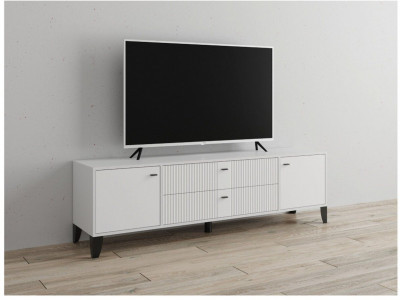 Тумба ТВ Парус-10 белый/белый снег