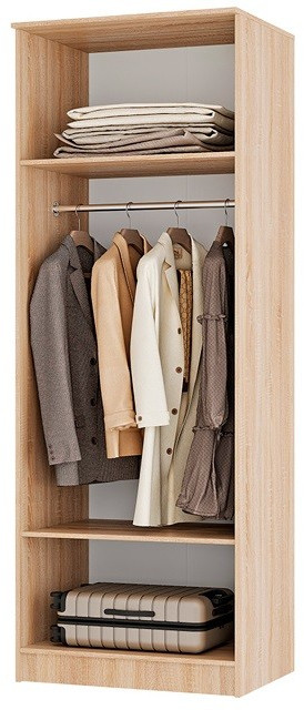 Шкаф двухдверный Сакура, дуб сонома