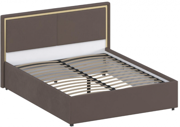 Кровать 140 с ортопед. основанием КР-431-М-14, Микровелюр Zeekr-11