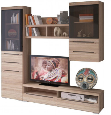 Гостиная Эколь Вариант №3 (Дуб Сонома)