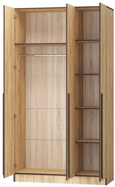 Шкаф Бастион ЛДСП 1200 (графит)