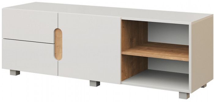 Модульная гостиная комната "Шанталь" - Дуб наварра/Белый