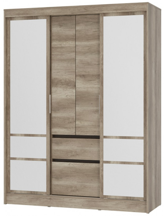 Шкаф-купе ШКК-06 Энигма дуб каньон/венге