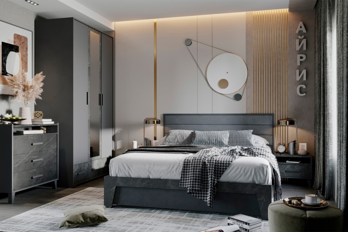 Шкаф для одежды и белья Айрис 444, креатель