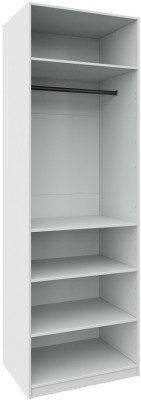 Гардеробная Квадро комплект (1000) 2, Белый