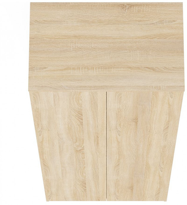 Мори Шкаф МШ800.1, цвет дуб сонома, ШхГхВ 80,4х50,4х209,6 см.