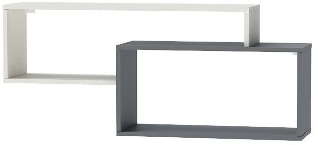 Клео ПЛ-1 Полка (Графит / Миндаль)