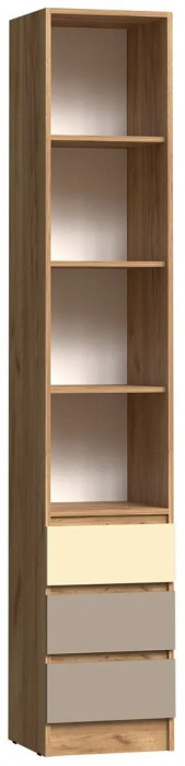 Челси Color Пенал (Слоновая кость/Глиняный серый/Дуб крафт)