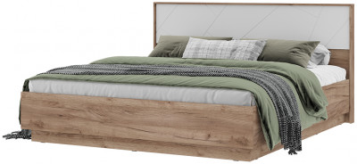 ОРЕГОН КР 03 1.8х2.0 (1874х990х2070) Фасад МДФ БЕЛЫЙ СУПЕРМАТ,ДУБ КРАФТ ТАБАЧНЫЙ/Корпус ДУБ КРАФТ ТАБАЧНЫЙ