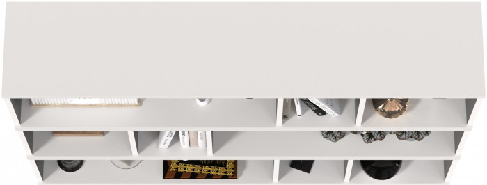 Сидней 15.57 Полка 3 штуки, белый/чёрный