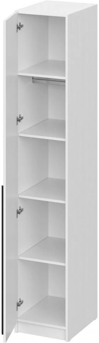 шкаф распашной Берген ШК-400 белое дерево/белое дерево