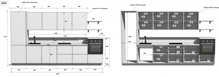 КГ 3600 ПВХ, Магнолия Арника РМ в.10