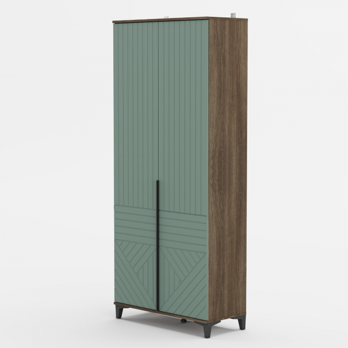 Модульная спальня Палау МДФ, Табак/Эвкалипт софт