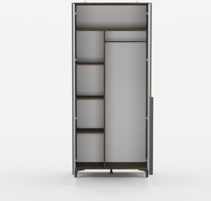 Модульная спальня Палау МДФ, Табак/Эвкалипт софт