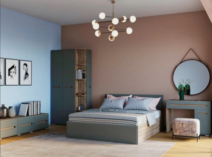 Кровать с подъемным механизмом Наоми КР-11 160х200, графит