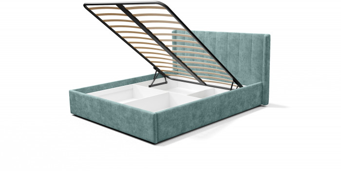 Кровать с подъемным механизмом Версаль КР-18 (1,6м), Шарли бриз