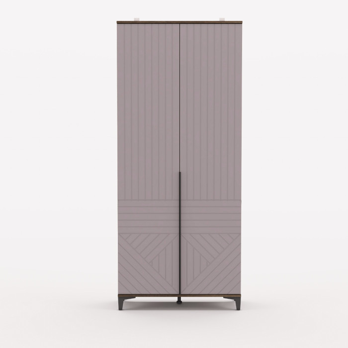 Модульная спальня Палау МДФ, Табак/Пыльная роза