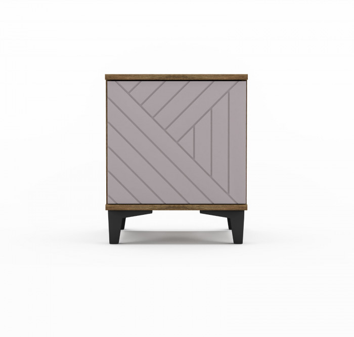 Модульная спальня Палау МДФ, Табак/Пыльная роза