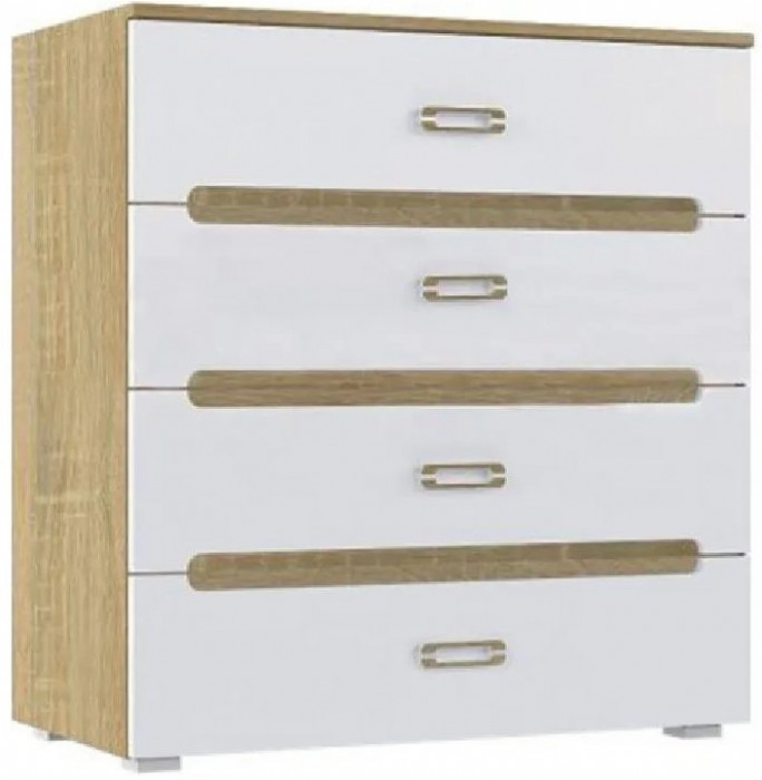 Ким Комод (Венге / Белый глянец)