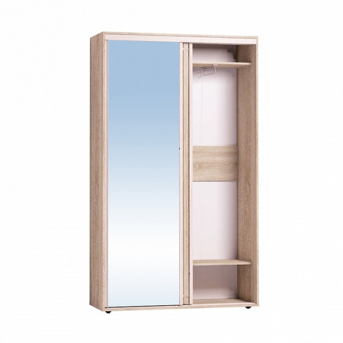 Шкаф-купе с зеркалом Шерлоск 303 Дуб Сонома