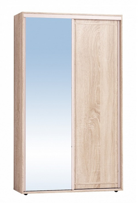 Шкаф-купе с зеркалом Шерлоск 303 Дуб Сонома
