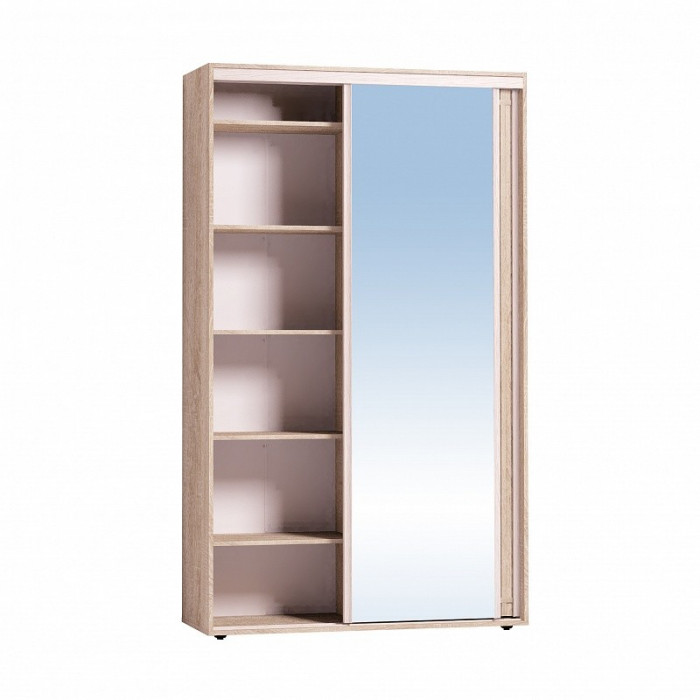 Шкаф-купе с зеркалом Шерлоск 303 Дуб Сонома