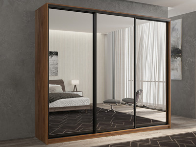 Шкаф-купе Кааппи 1 Кастелло Бренди 240х60х230 см