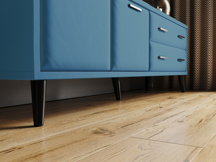 Тумба ТВ интерьерная Виго 1,6 светло-голубой