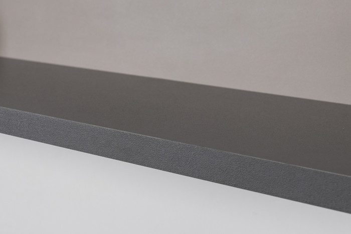 Сидней 16.486 Полка открытая, антрацит/МДФ веллюто капучино