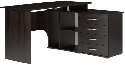 Интел-10 стол компьютерный Бодега Темный