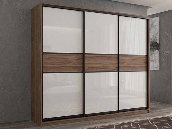 Шкаф-купе Кааппи 11 Орех Тьеполло 180х45х230 см