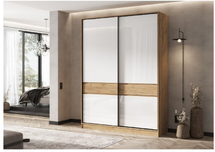 Модульная прихожая Роджинамиф, комп.4 (Крафт белый, Графит)