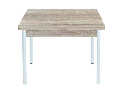 Симпл стол обеденный раскладной / Дуб сонома/белый