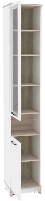 Шкаф книжный Аурелио 9, белый