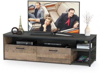 Трувор 13.70 Тумба под ТВ, дуб гранж песочный/интра