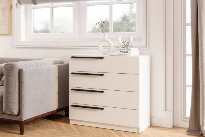 Комод КМ-02 Айрон, белый