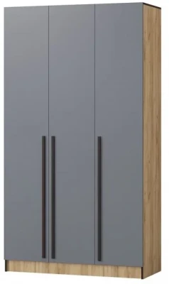 Шкаф Бастион 1200, Графит/Дуб крафт золотой